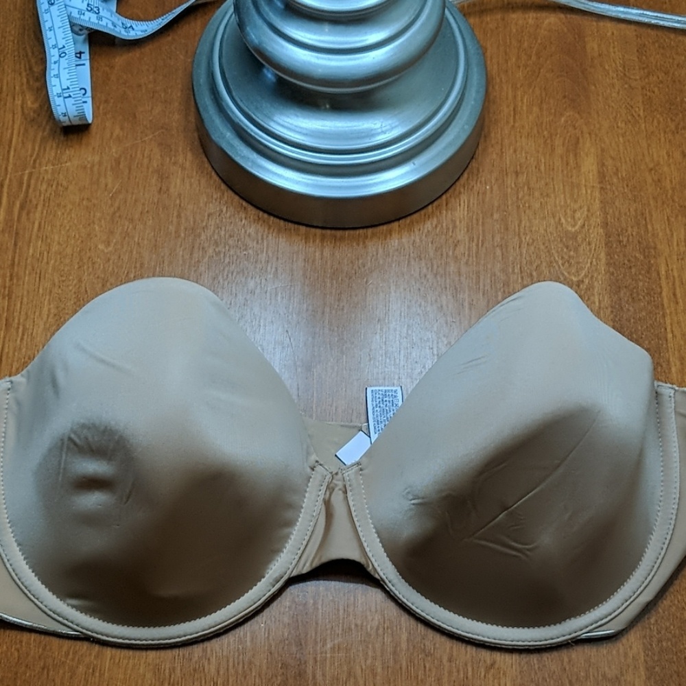 Lined strapless bra 38C